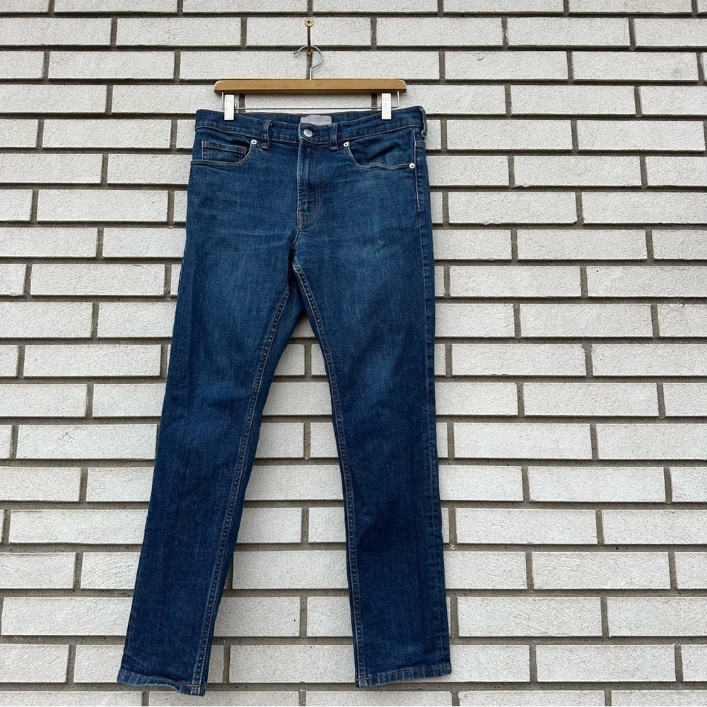 Everlane Men’s Slim Fit Stretch Denim Jeans Medium Blue Casual Everyday 32x30